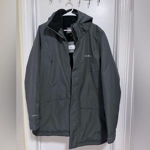 NWT Eddie Bauer Rainfoil Insulated Parka